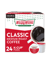 Krispy Kreme Classic Coffee Keurig Genuine K-Cup 24 Pods